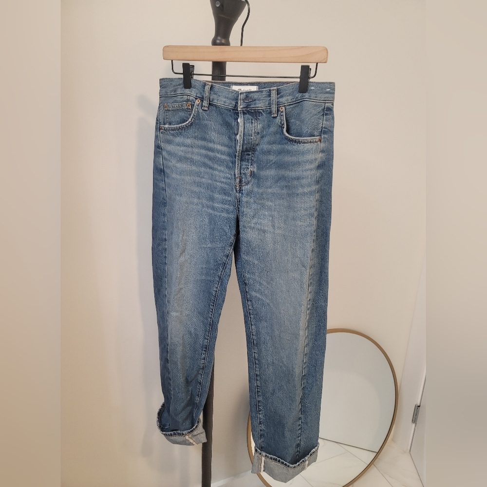 Madewell Light Blue Cropped Ankle Jeans